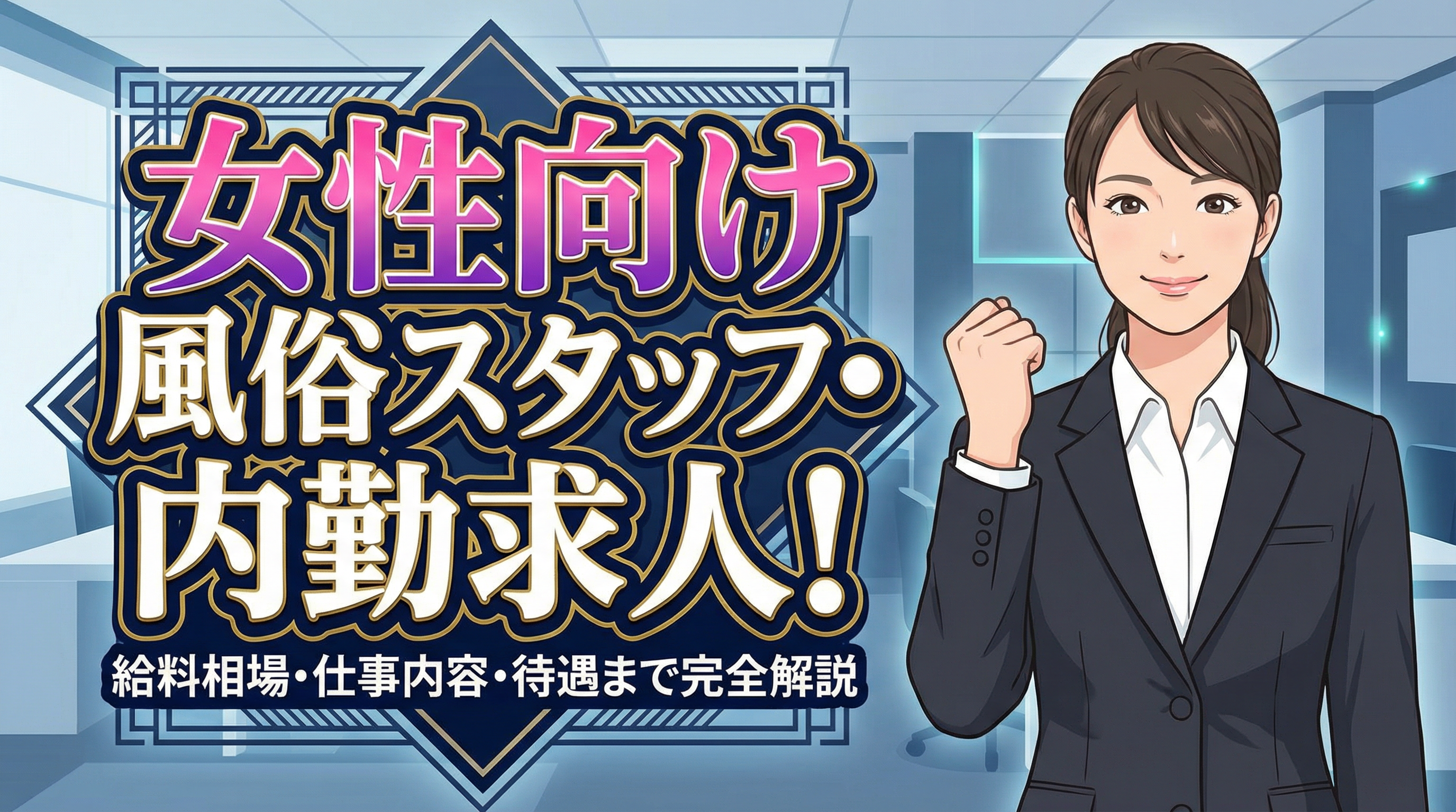 女性向け風俗スタッフ内勤求人 (1)