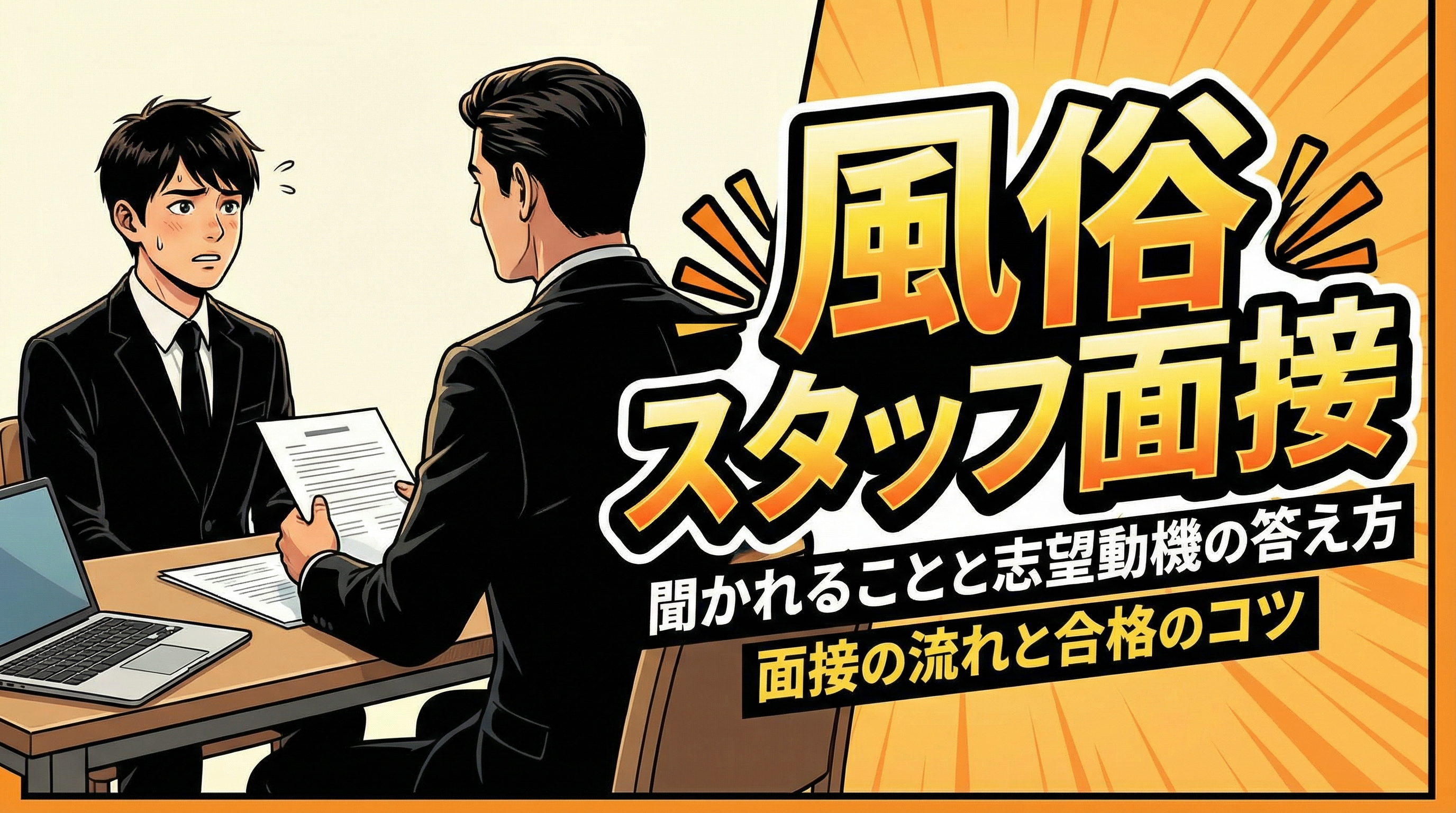 風俗スタッフ面接のアイキャッチ