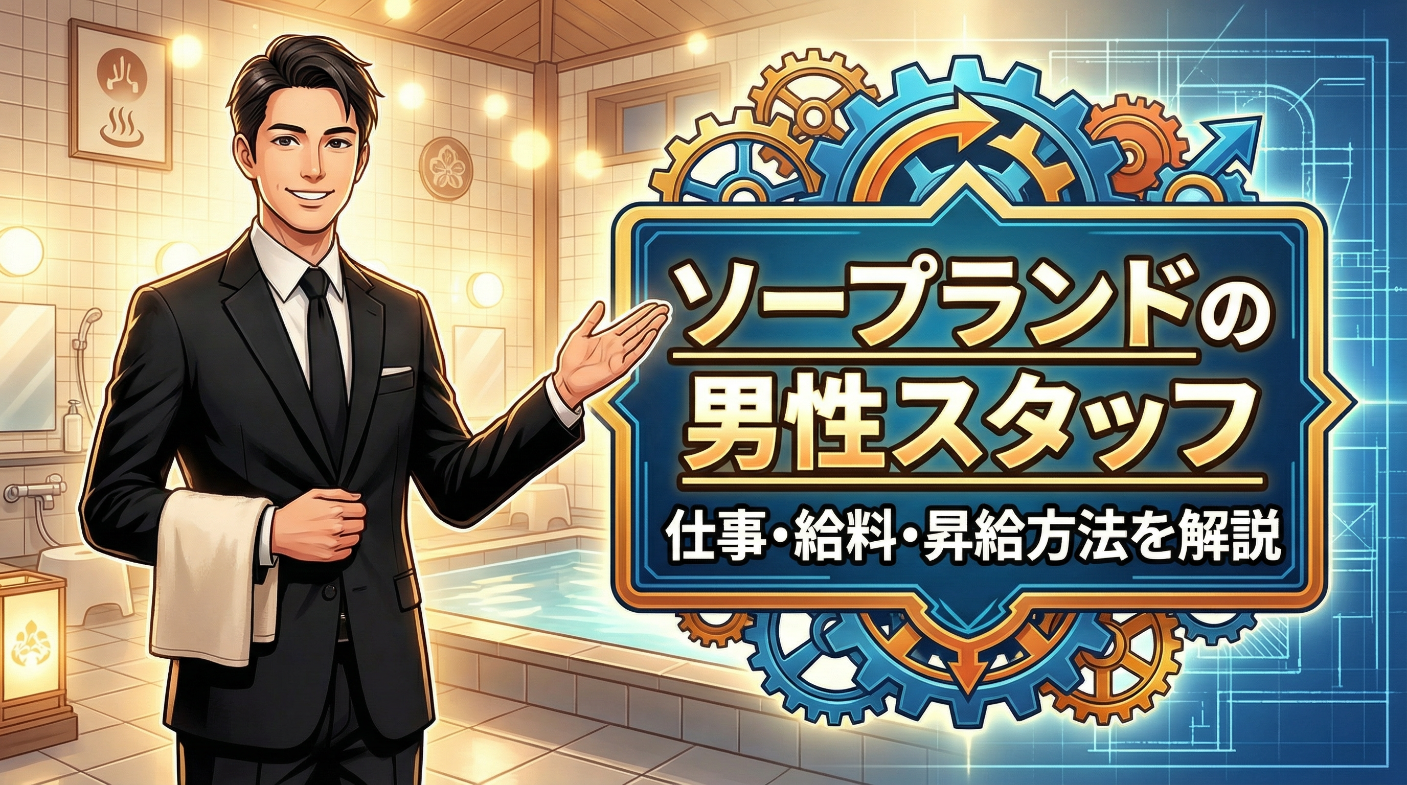 ソープランド男性スタッフ解説