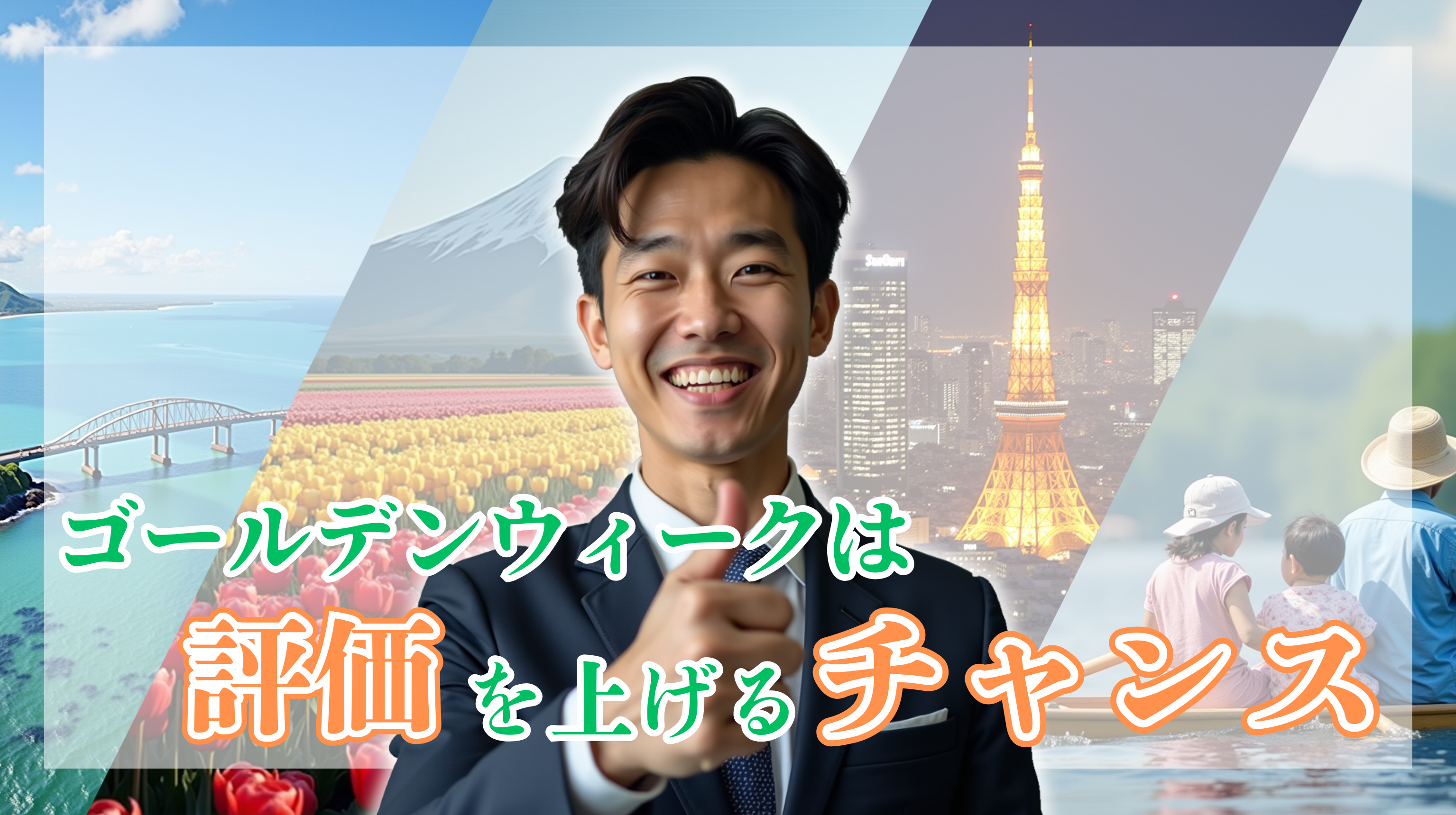 ゴールデンウィークは評価を上げるチャンス