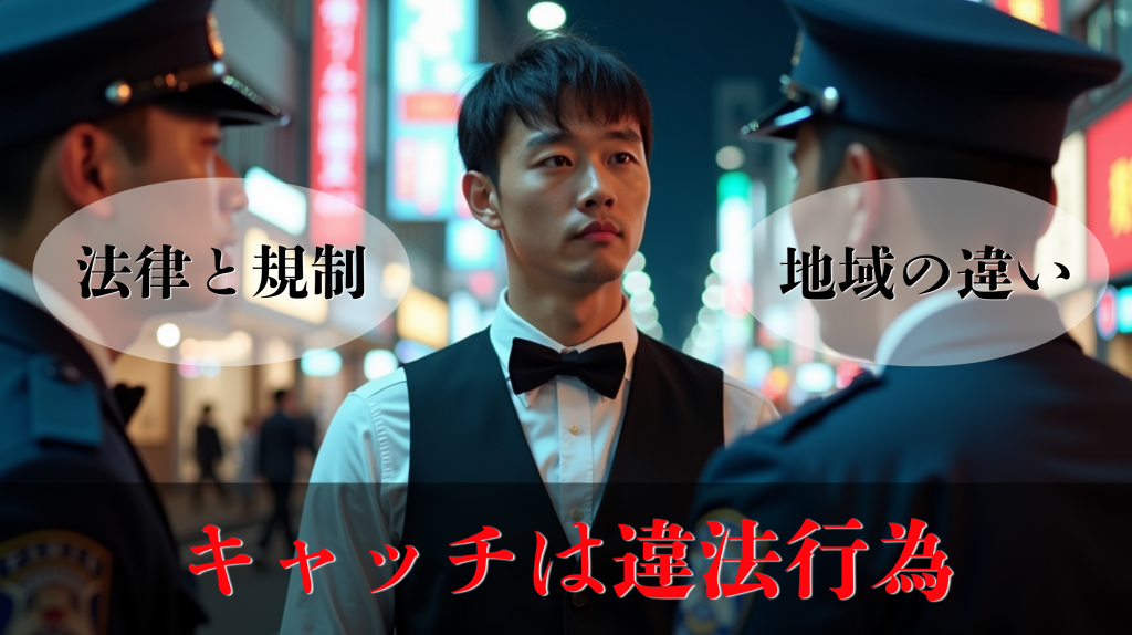 風俗業界におけるキャッチとは?法律と規制について