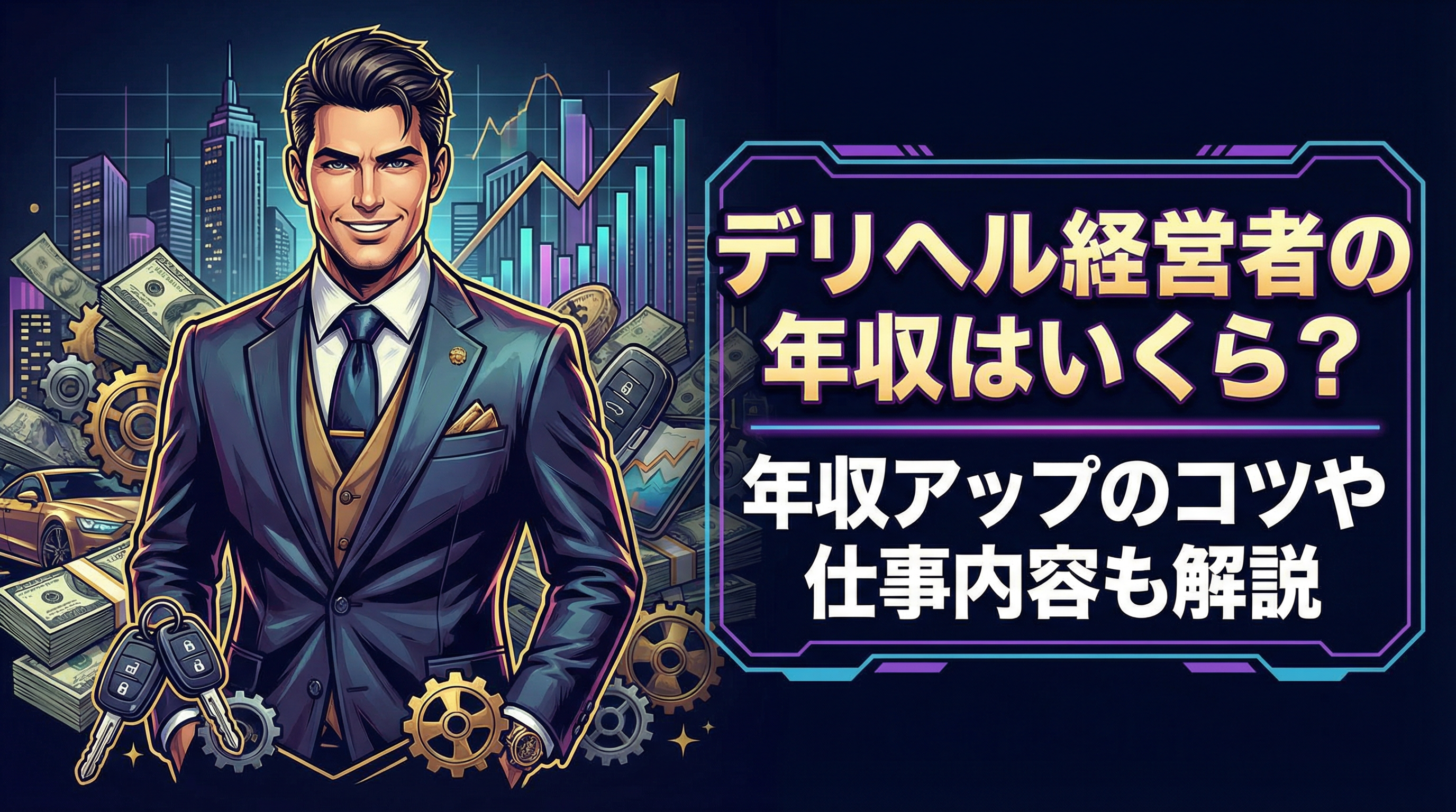 デリヘル経営 年収解説