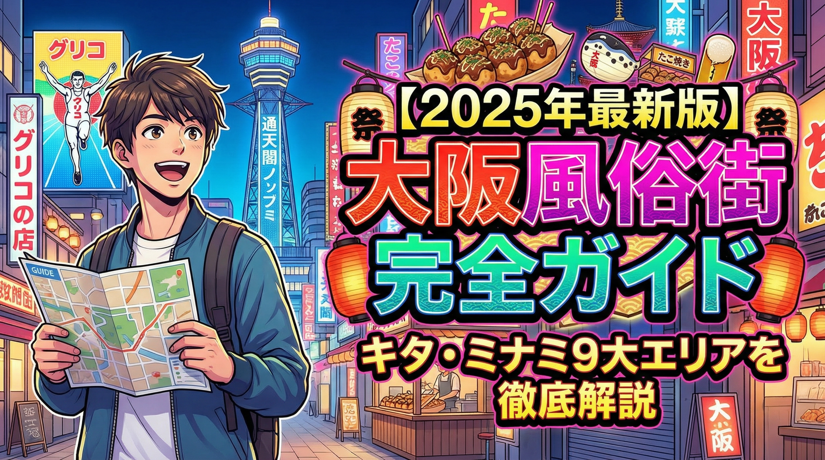 大阪風俗街ガイド(男性向け)