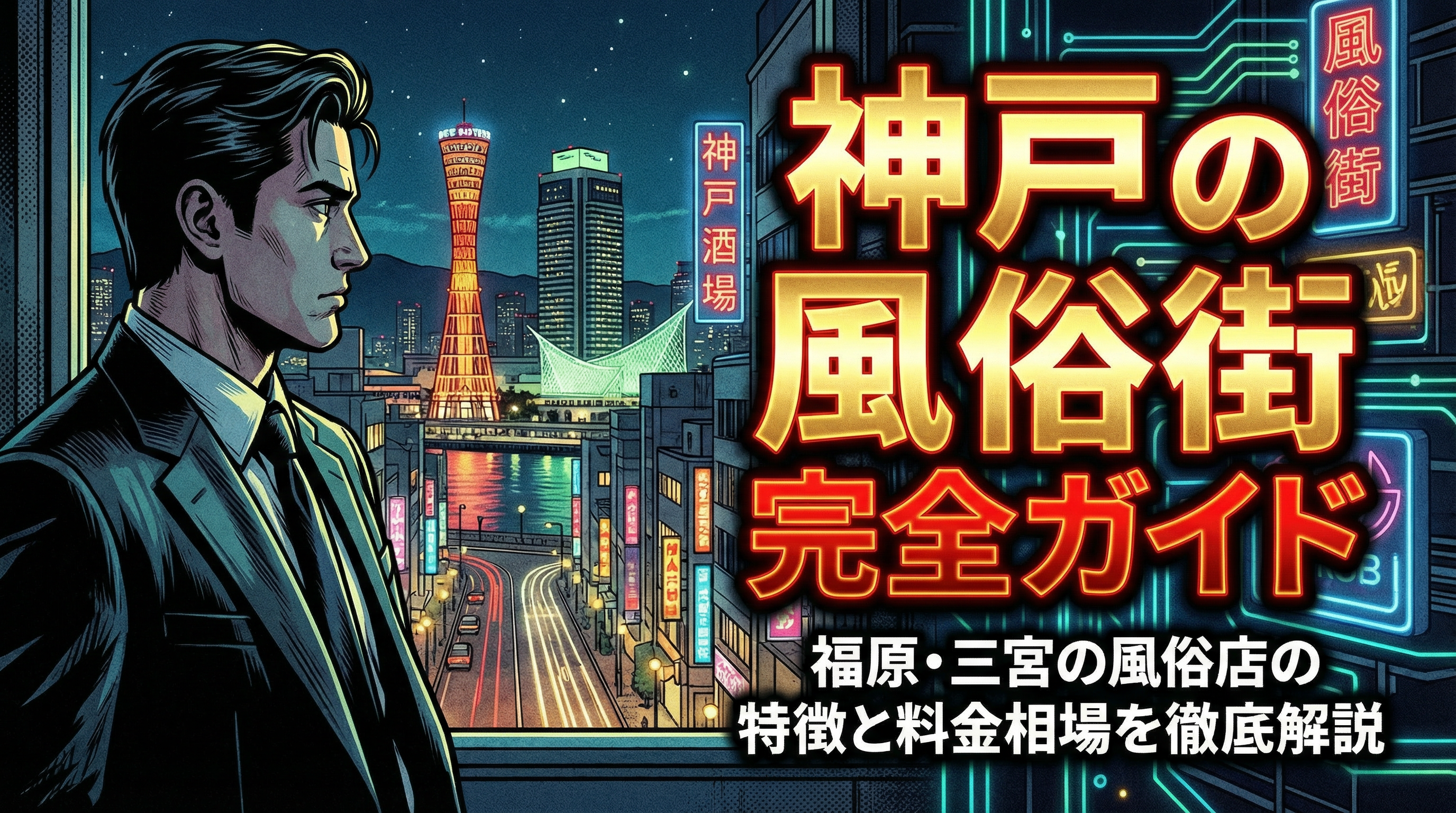 神戸風俗街ガイドのアイキャッチ