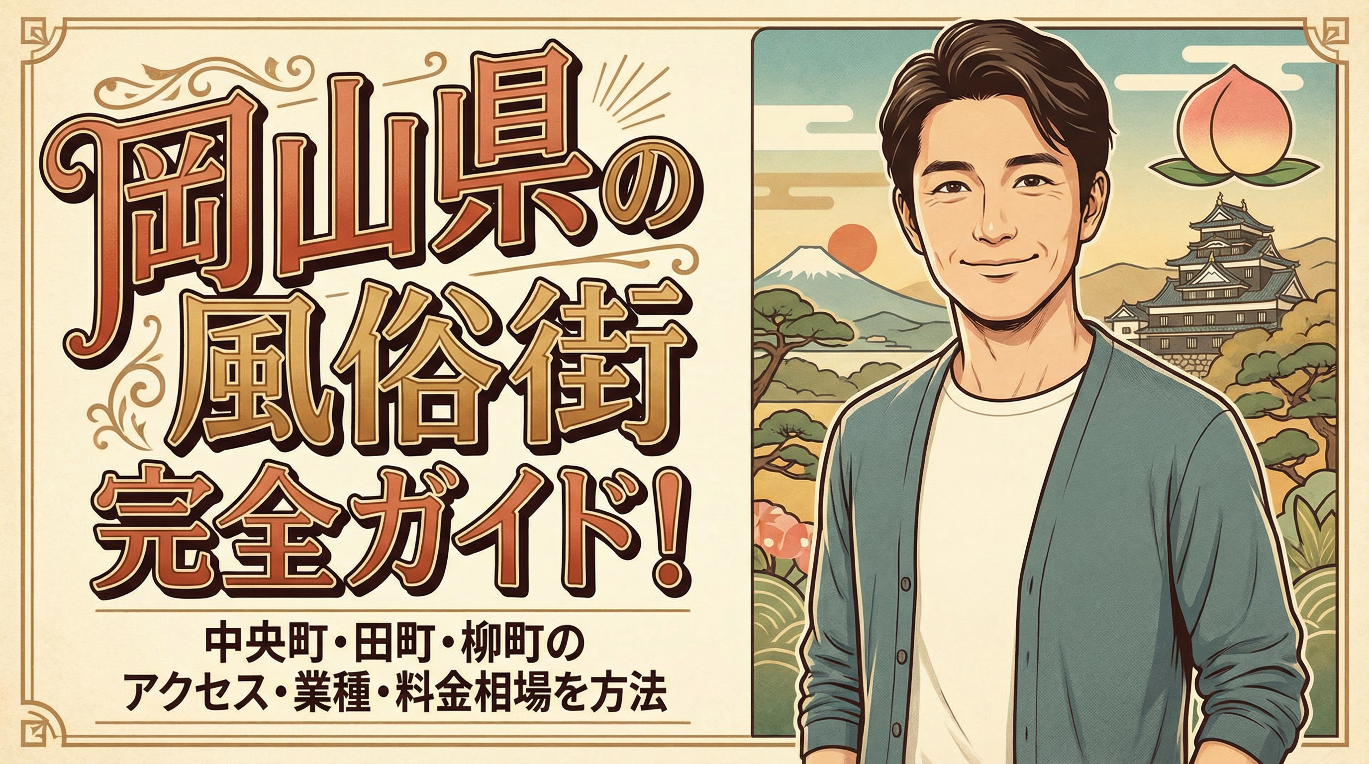 岡山風俗街ガイド - 中央町・田町・柳町