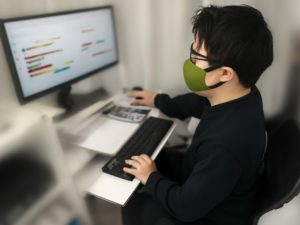 ②背景ぼかし加工