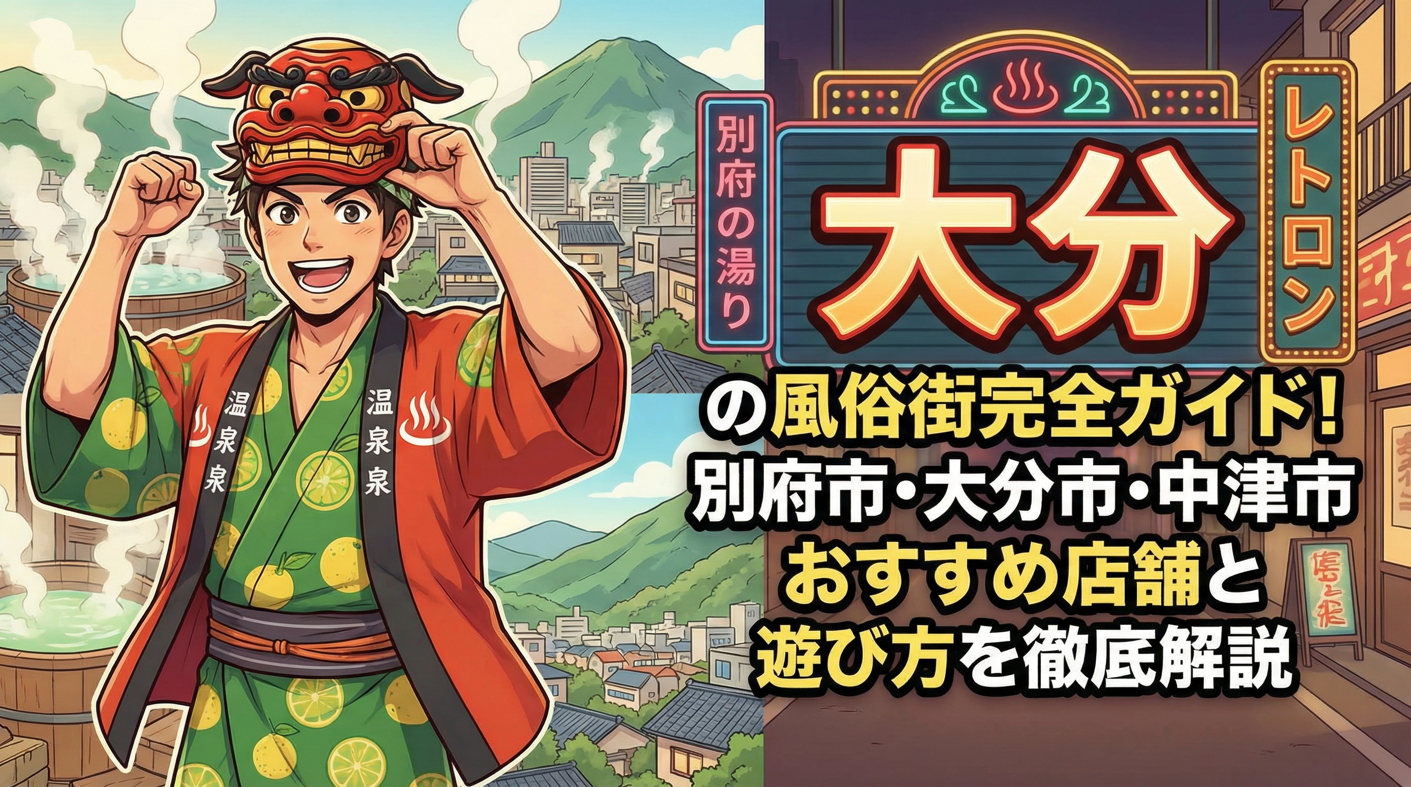 大分風俗街ガイド：おすすめ店舗と遊び方