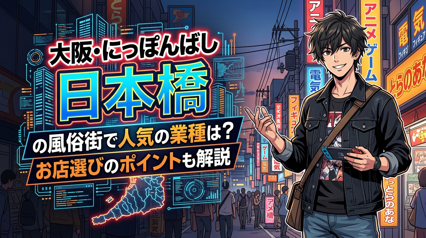大阪・日本橋 人気店選びのポイント