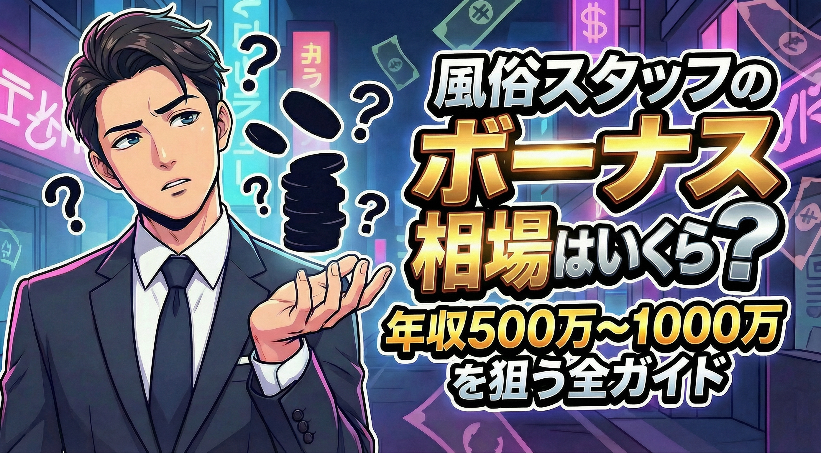 風俗スタッフボーナス