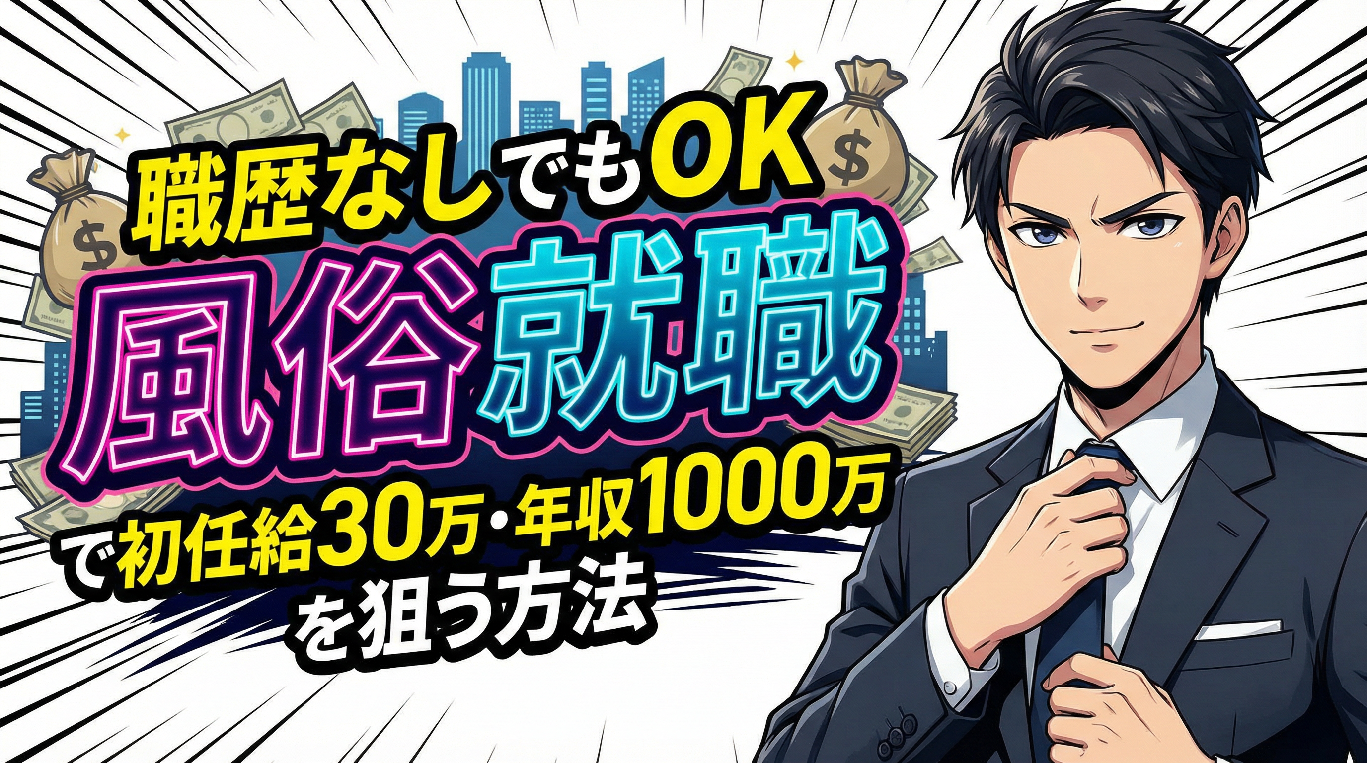 風俗就職で高収入を掴む方法